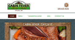 Desktop Screenshot of cabinfeverlittlefalls.com